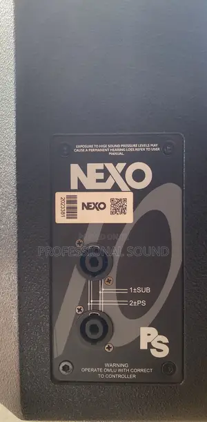 10” Nexo Speaker