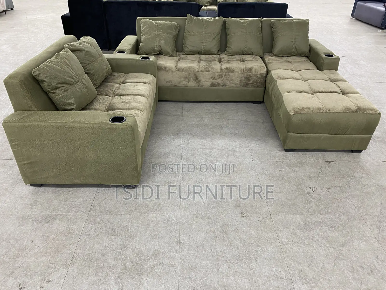 L Shape Sofa With 2in1