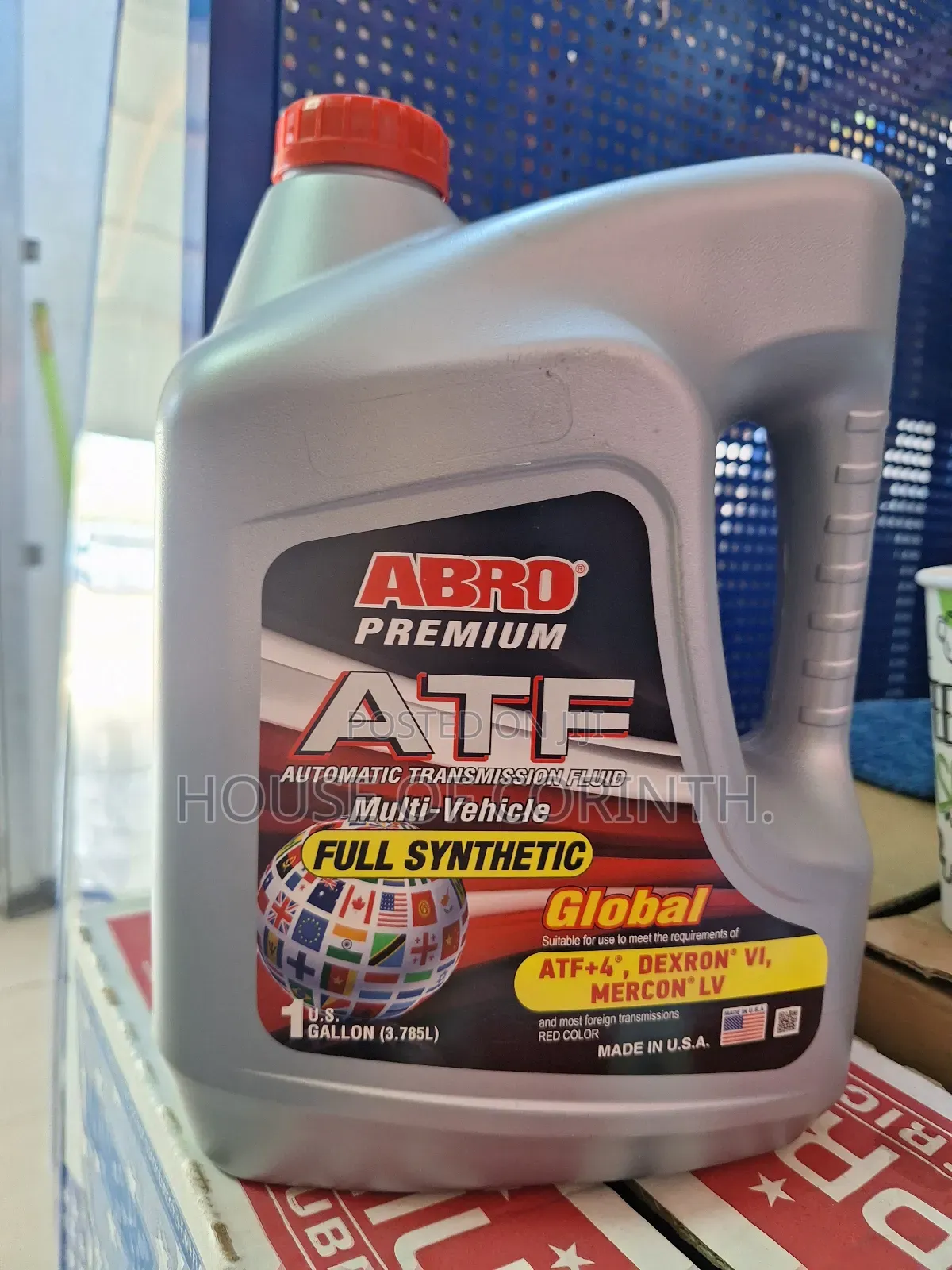 ATF Dexron 6 Transmission Oil. Synthetic, Abro-Usa Global 4L