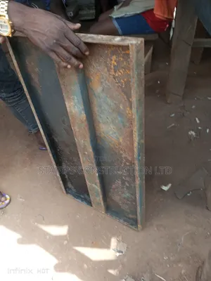 Metal Shuttering Plate for Concrete Slab.