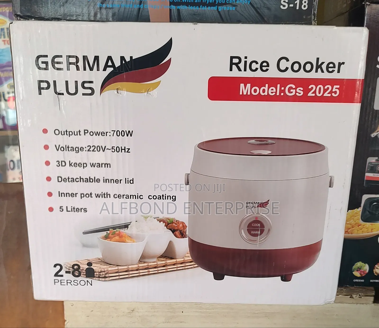 German Plus Rice Cooker