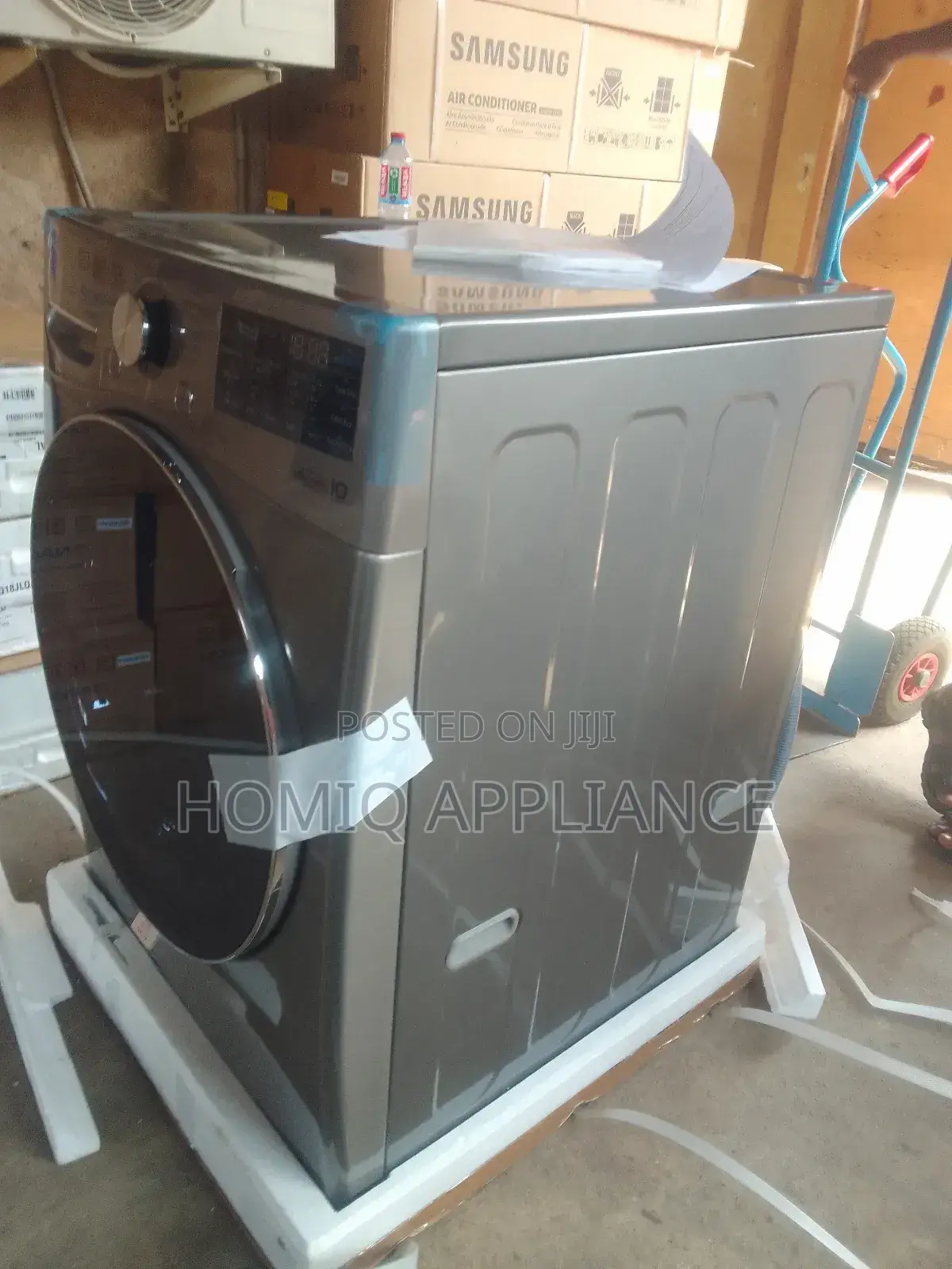 LG 15kg / 8kg Washer/Dryer Front Load Combo Fol9dgp2s