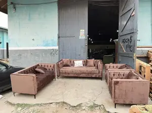 Brown Set Sofa.