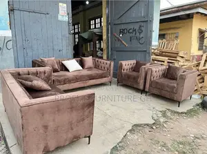 Brown Set Sofa.