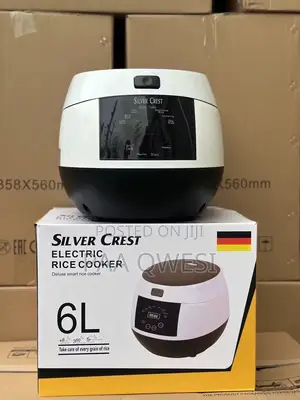 800watt Silver Crest 6L Rice Cooker