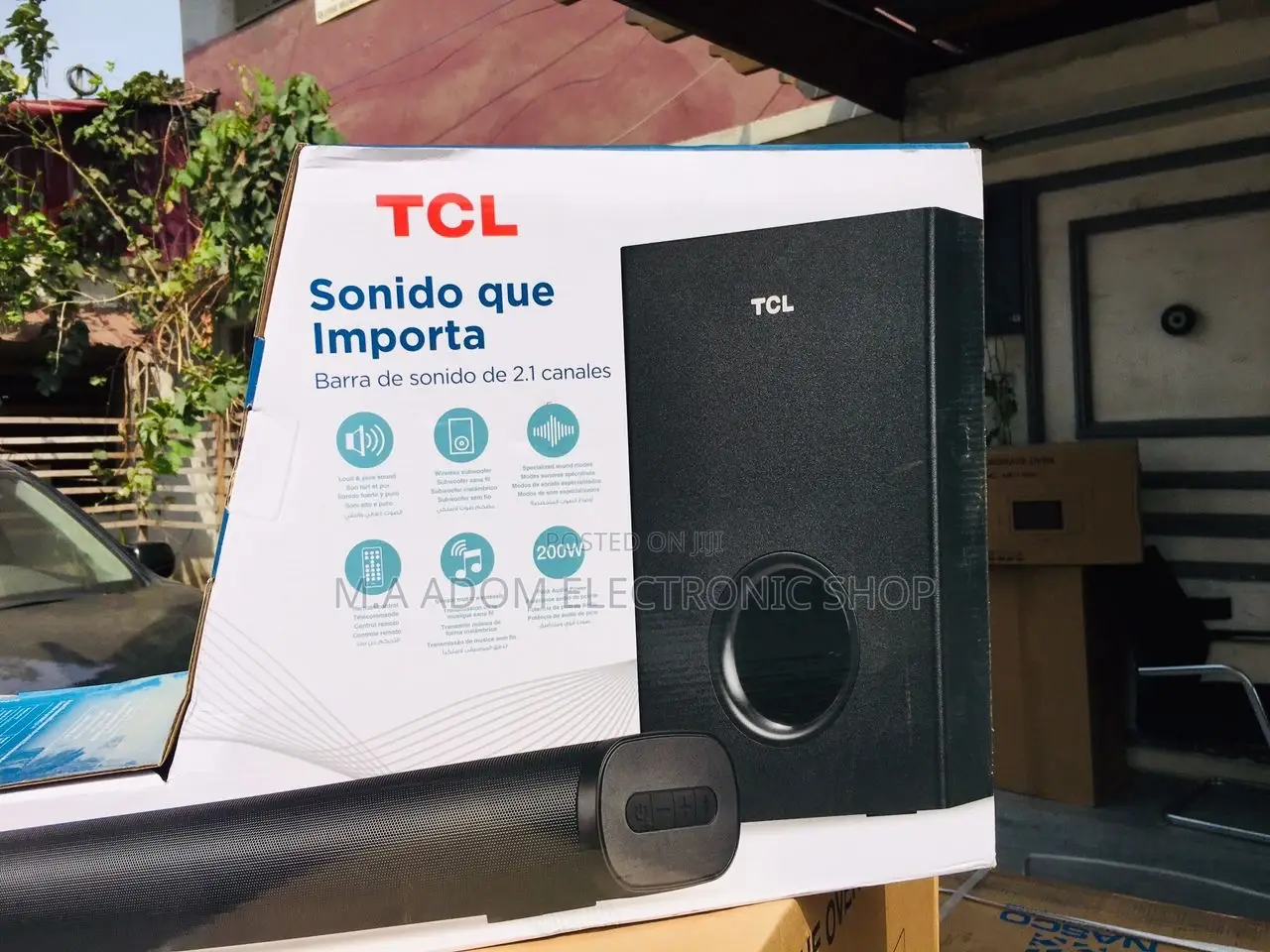 TCL 200-Watt Soundbar: Feel the Power of Immersive Audio