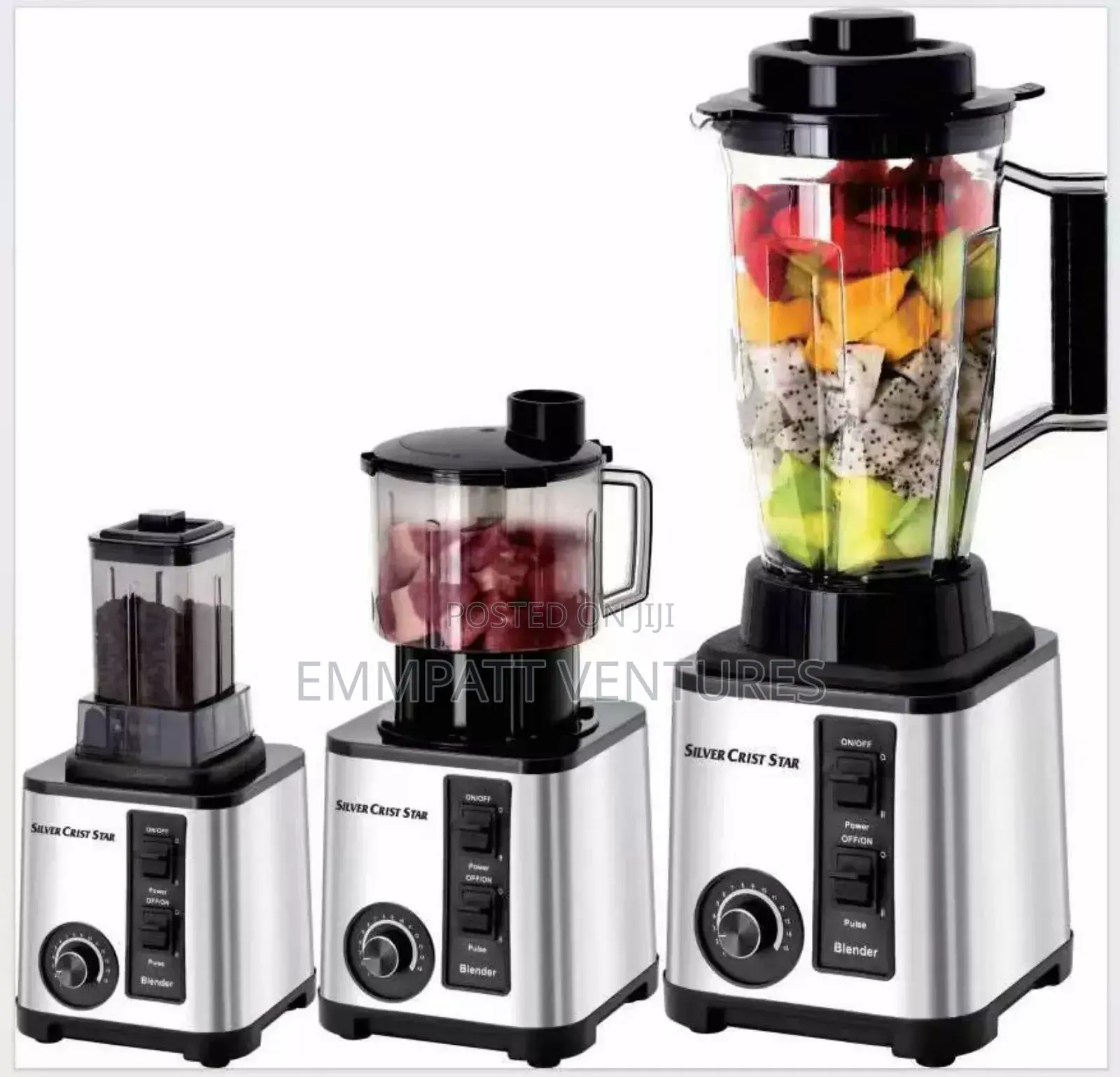 3 in 1 Berdufu Commercial Blender