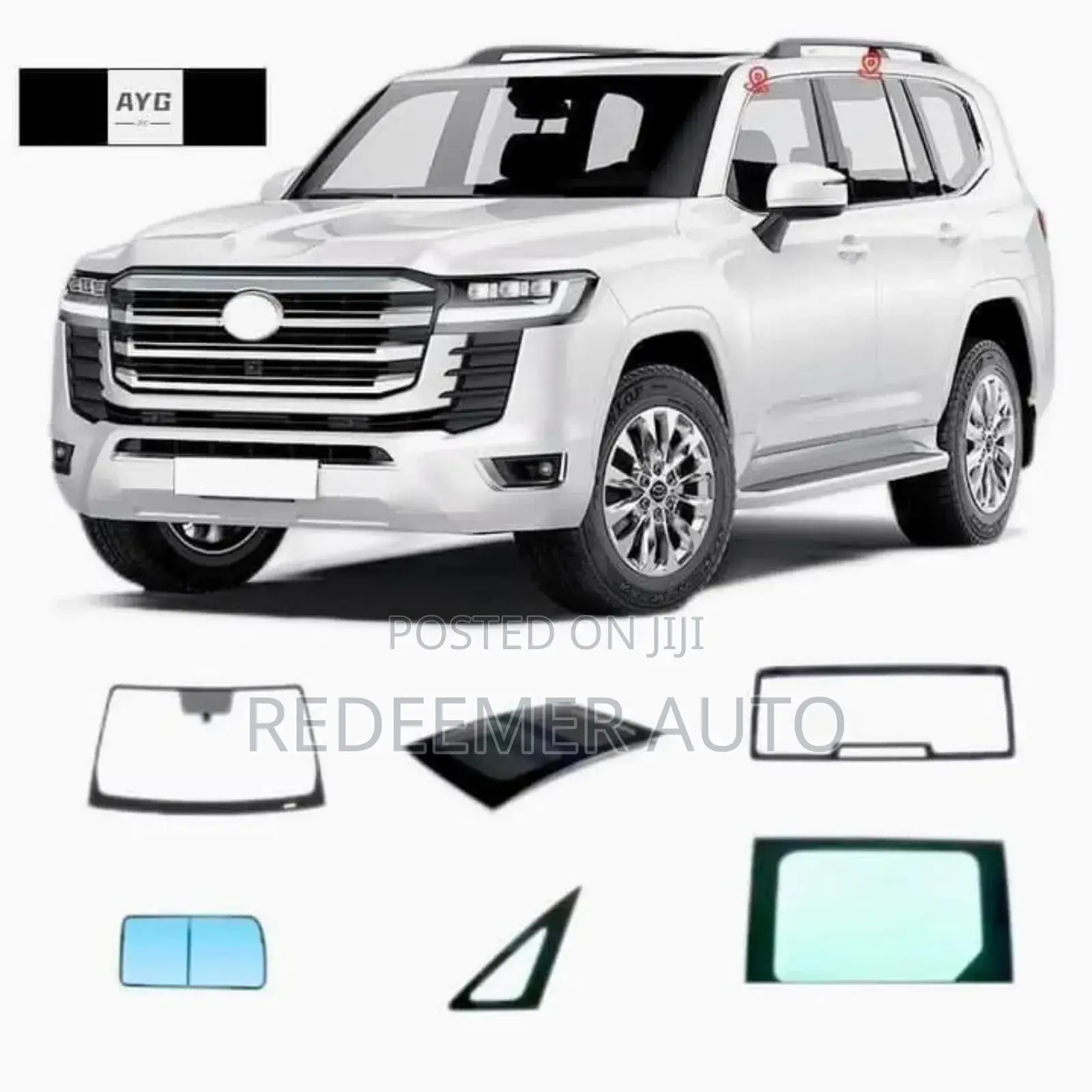 Toyota Land Cruiser Windscreen 2023,2024,2024,2025