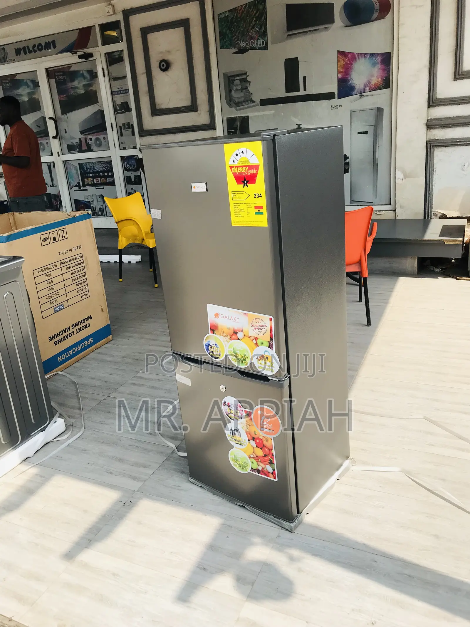 Quality Yet Affordable Galaxy GLX-200bg Double Door Fridge.