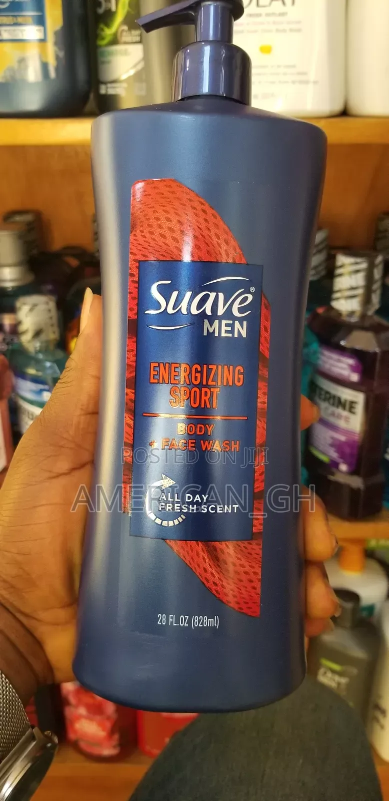 Suave Men Energizing Sport Body Wash, 828ml