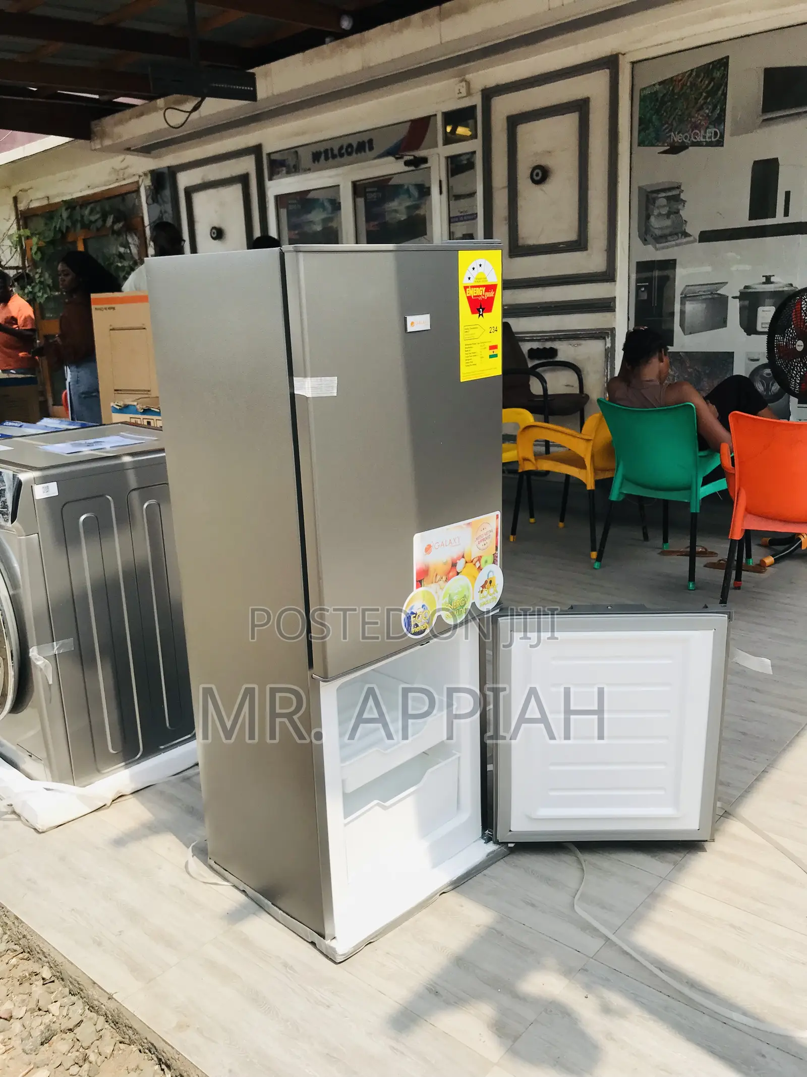 Original Galaxy Double Door Refrigerator GLX-200bg.