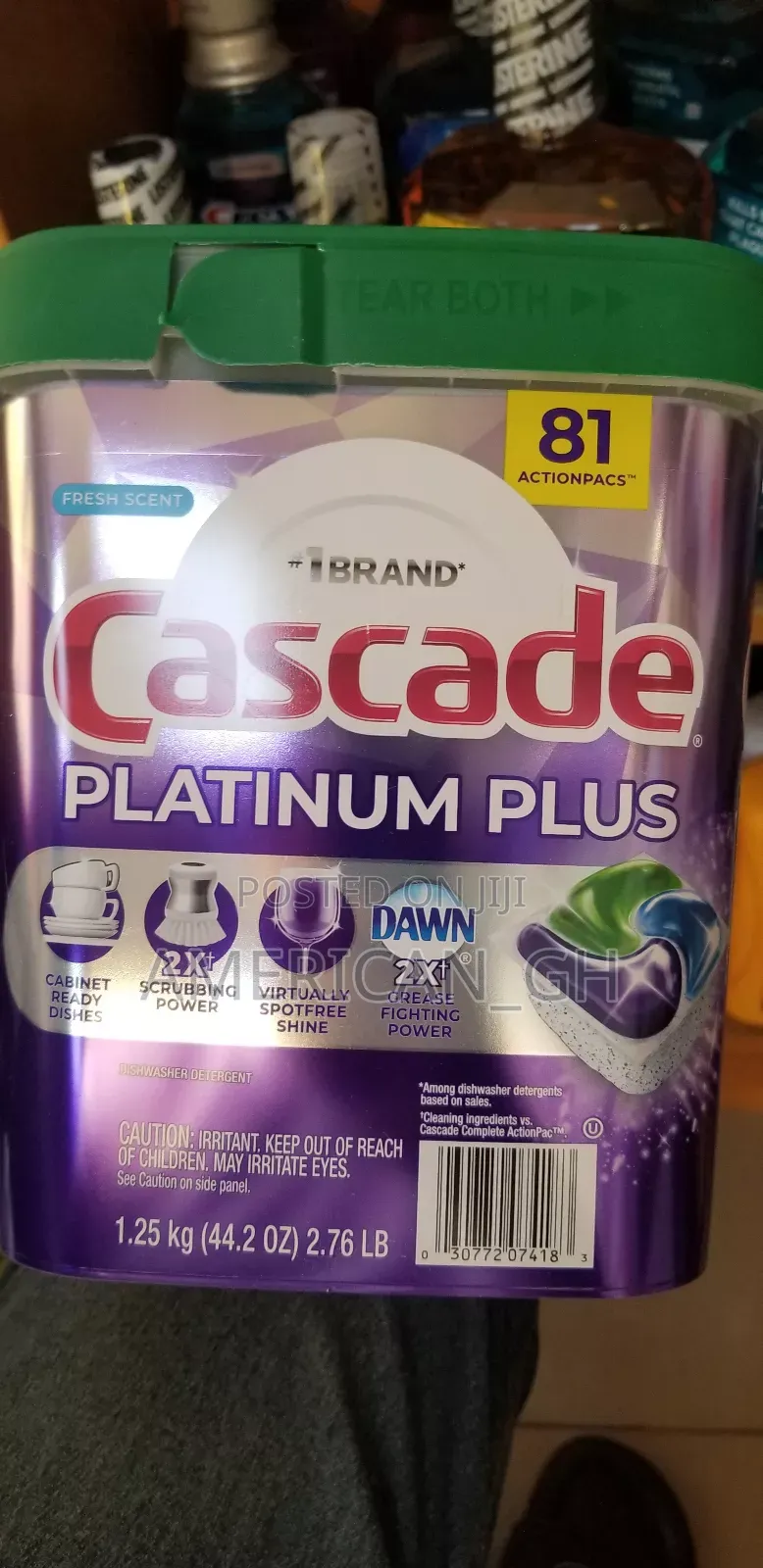 Cascade Platinum Plus, 81 Actionpacs
