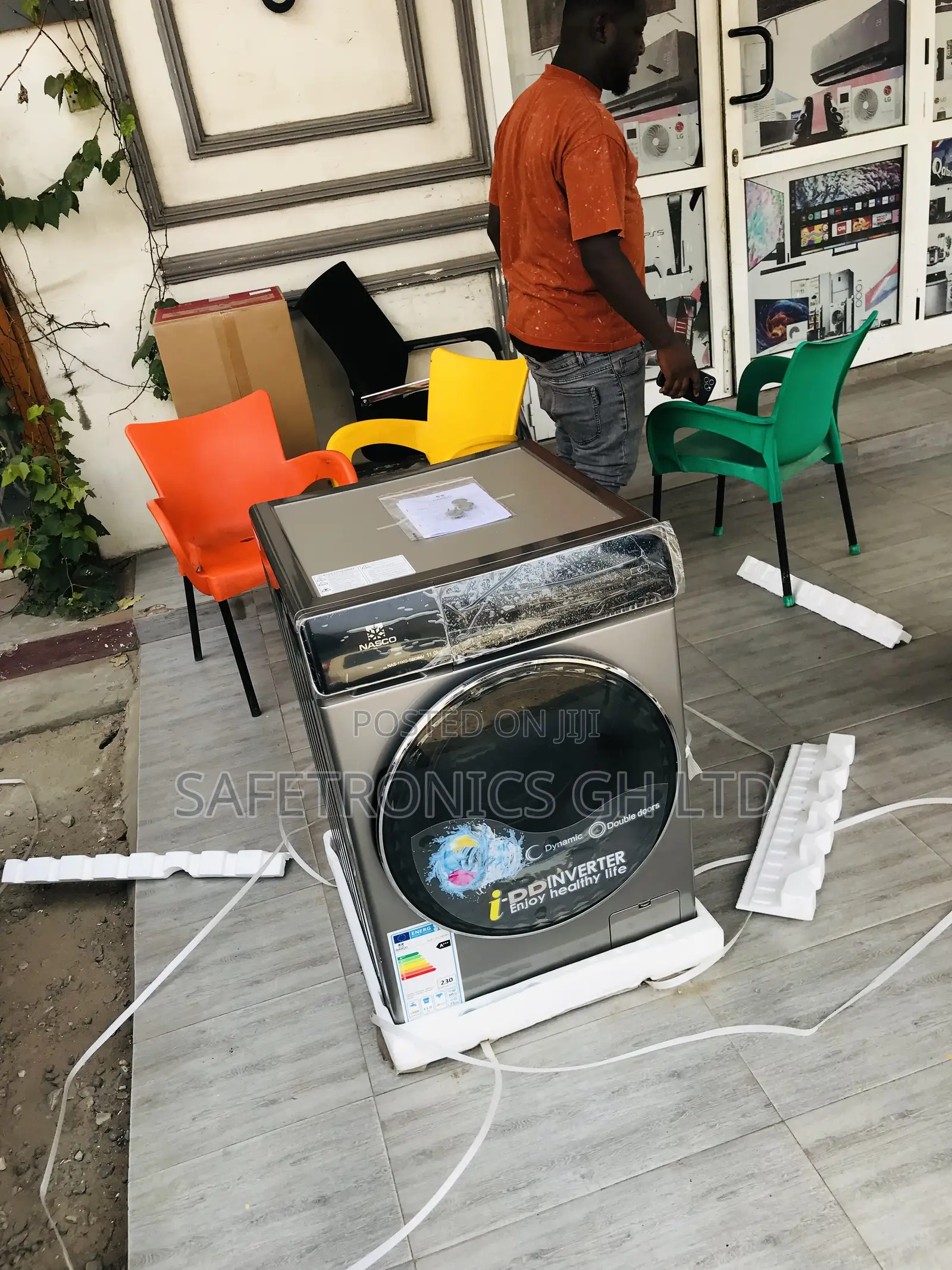 Shop Nasco Inverter 11.0kg Front Load Full Auto Washer