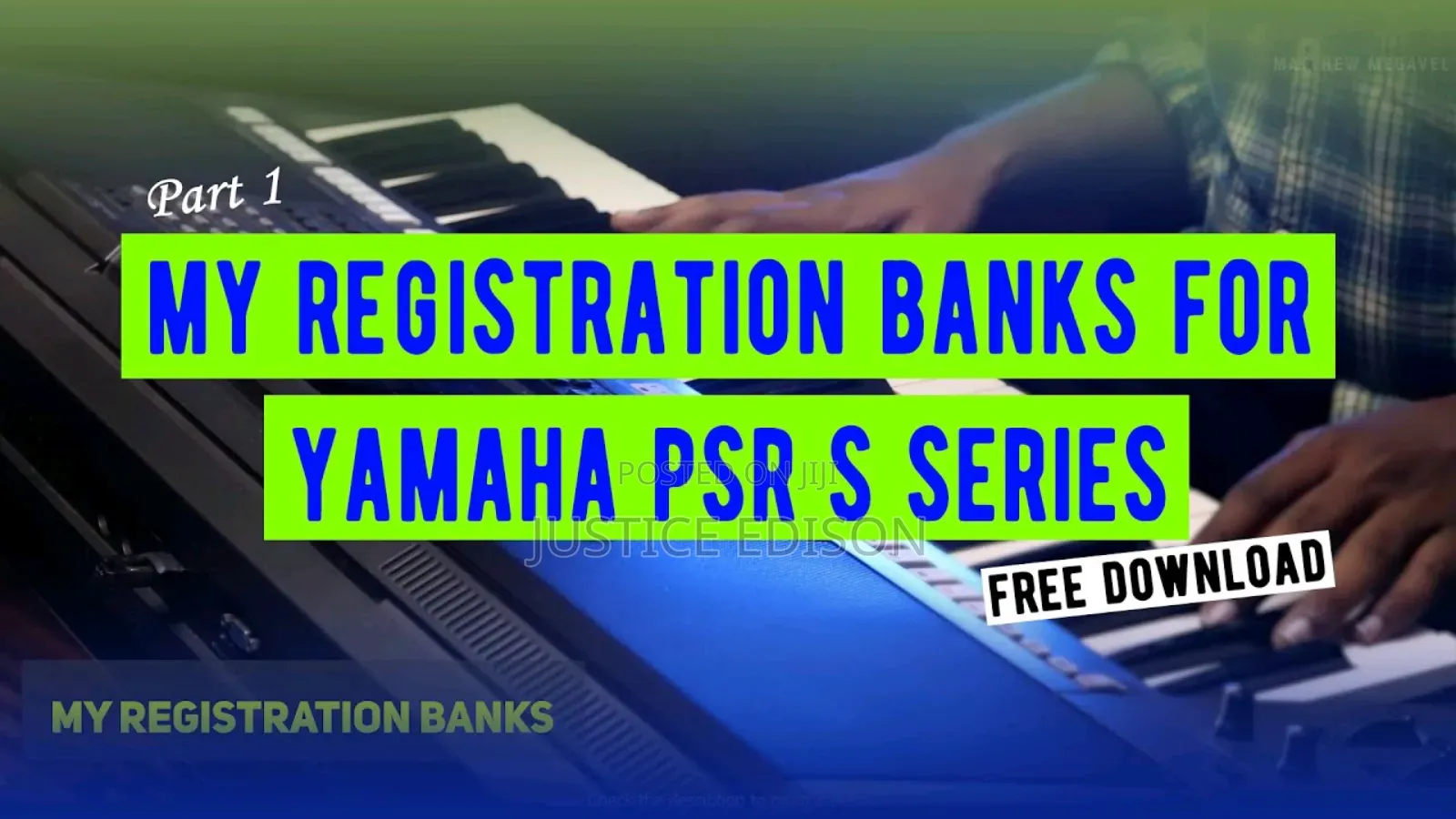 Organ Styles Registrations for Yamaha PSR S and Sx Series