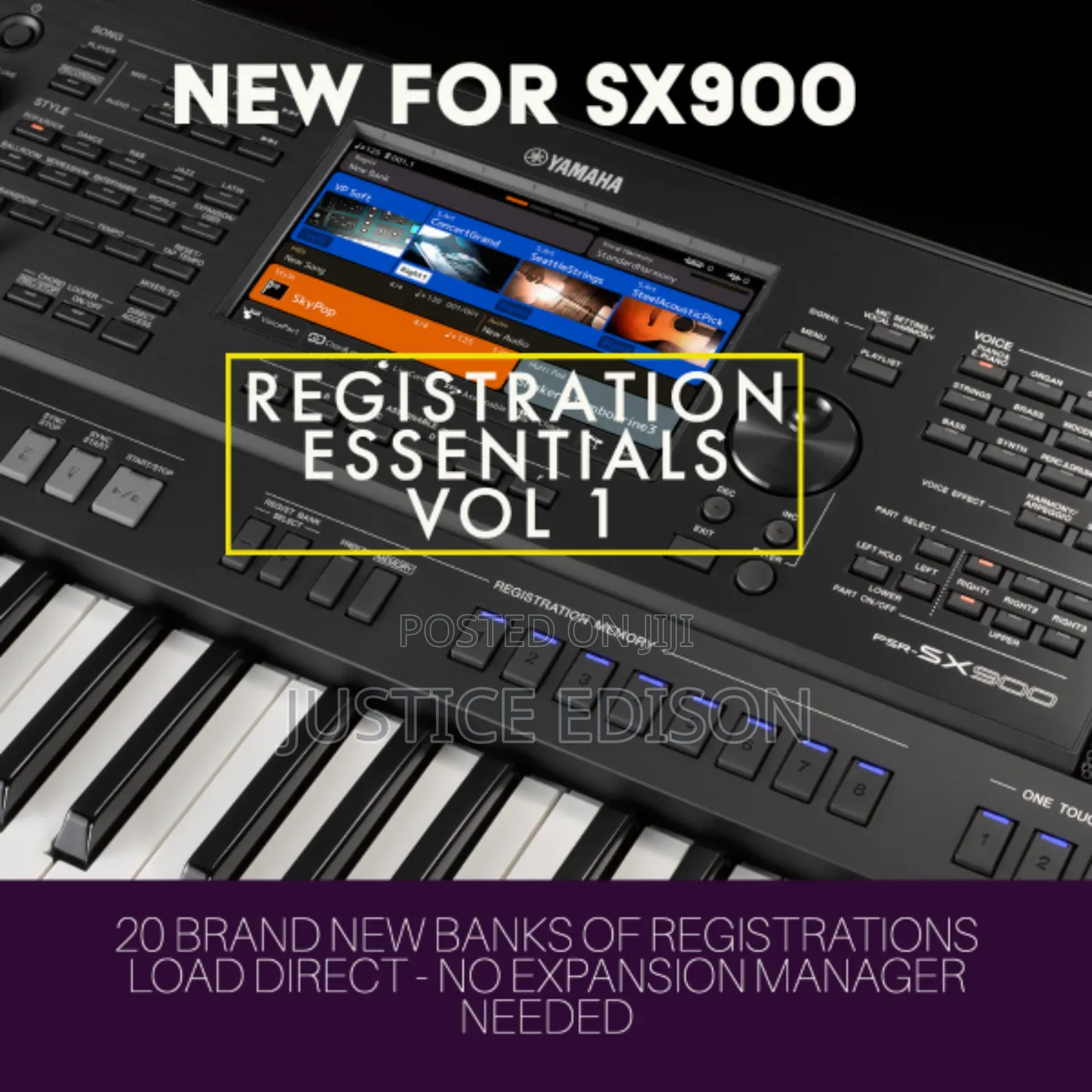 Organ Styles Registrations for Yamaha PSR S and Sx Series