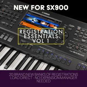 Organ Styles Registrations for Yamaha PSR S and Sx Series