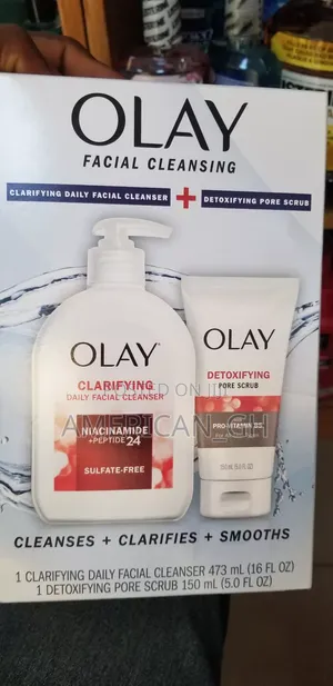 Olay Facial Cleanser and Scrub