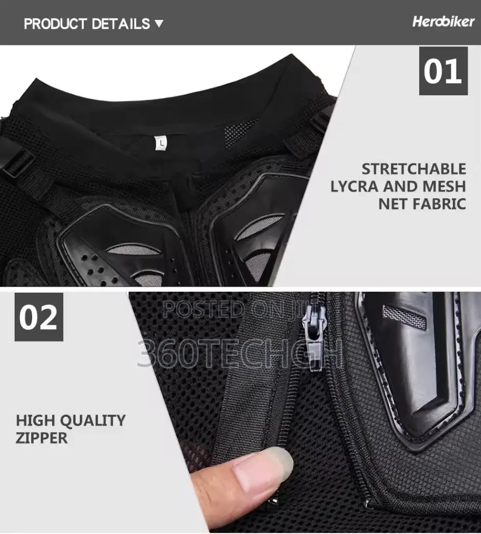 Motorcycle Armor Jacket Motor Bike Protective Jacket