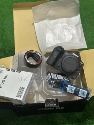 Canon Eos R6 + Ef Adapter // New // 8 Months Warranty