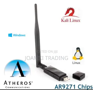 Photo - AR9271 Wifi Adapter 2.4ghz, 5dbi Antenna For Linux/Windows