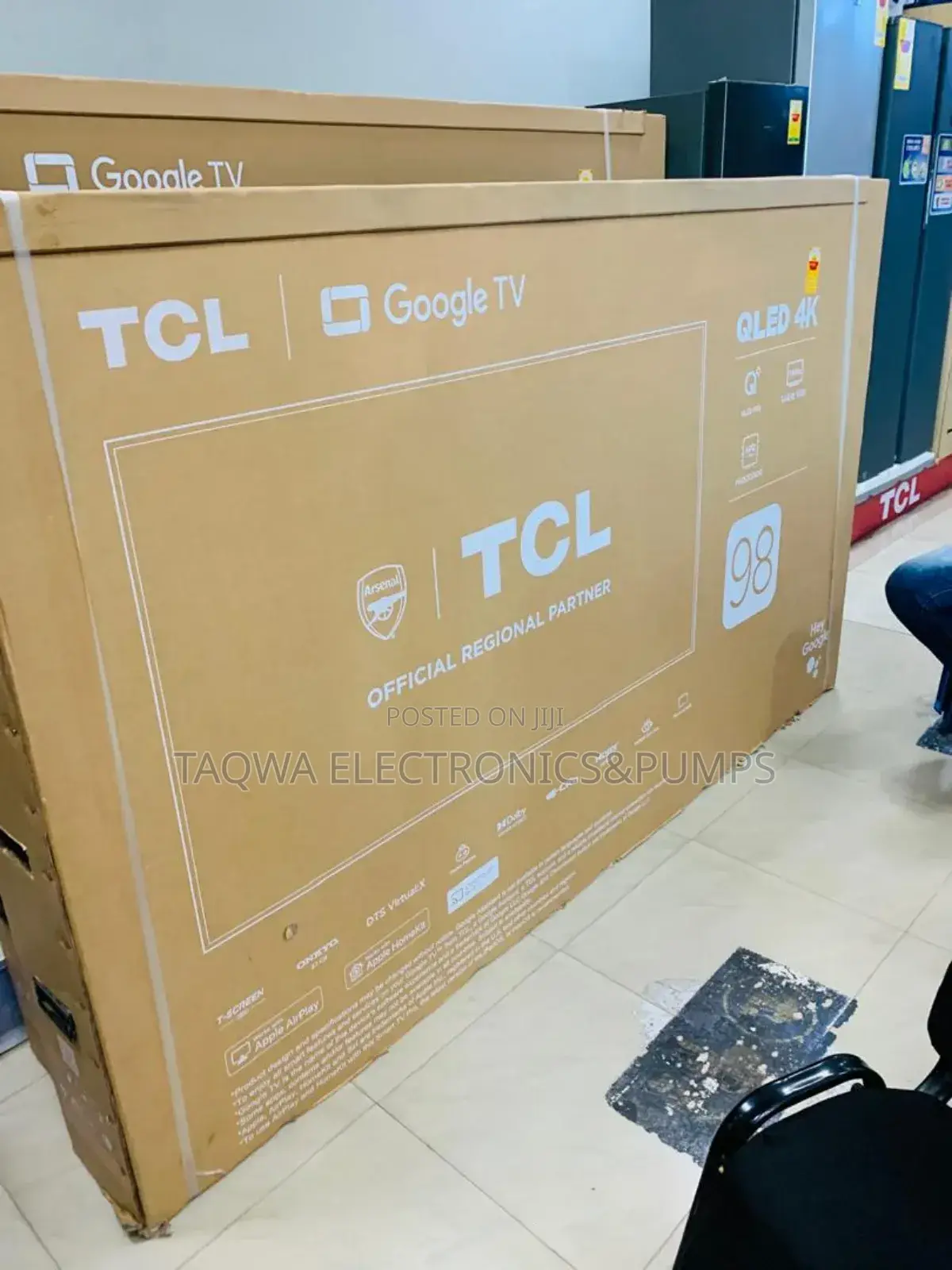 TCL Largest Qled 98inch Television