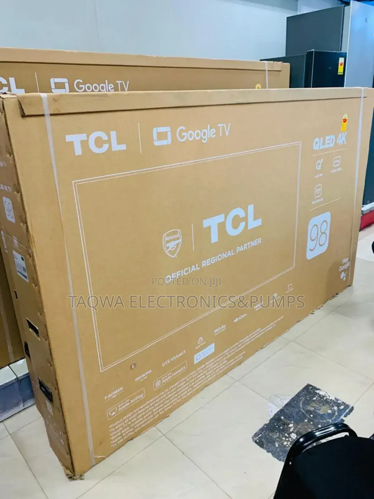 TCL Largest Qled 98inch Television