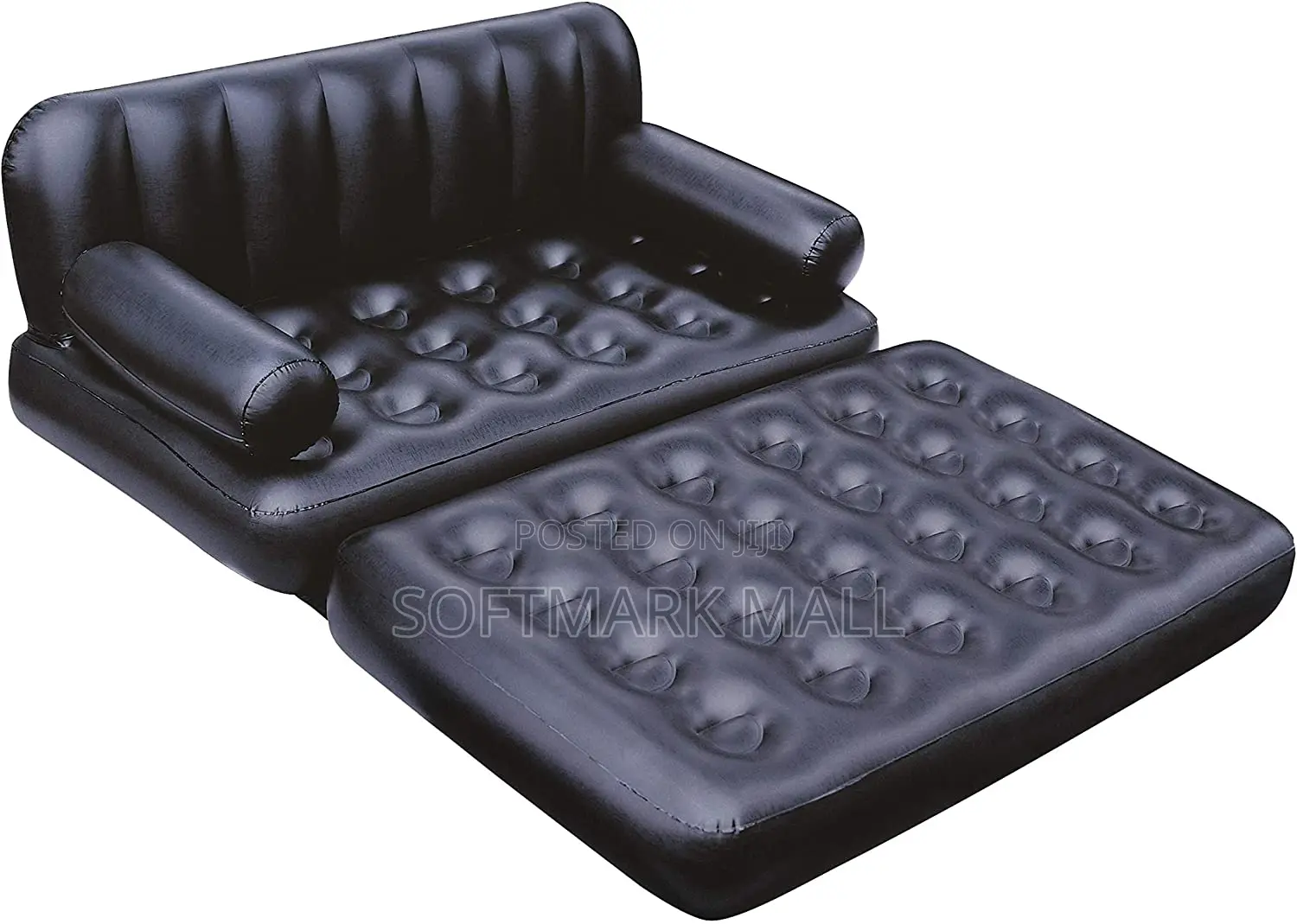 Inflatable Couch With Air Pump -black