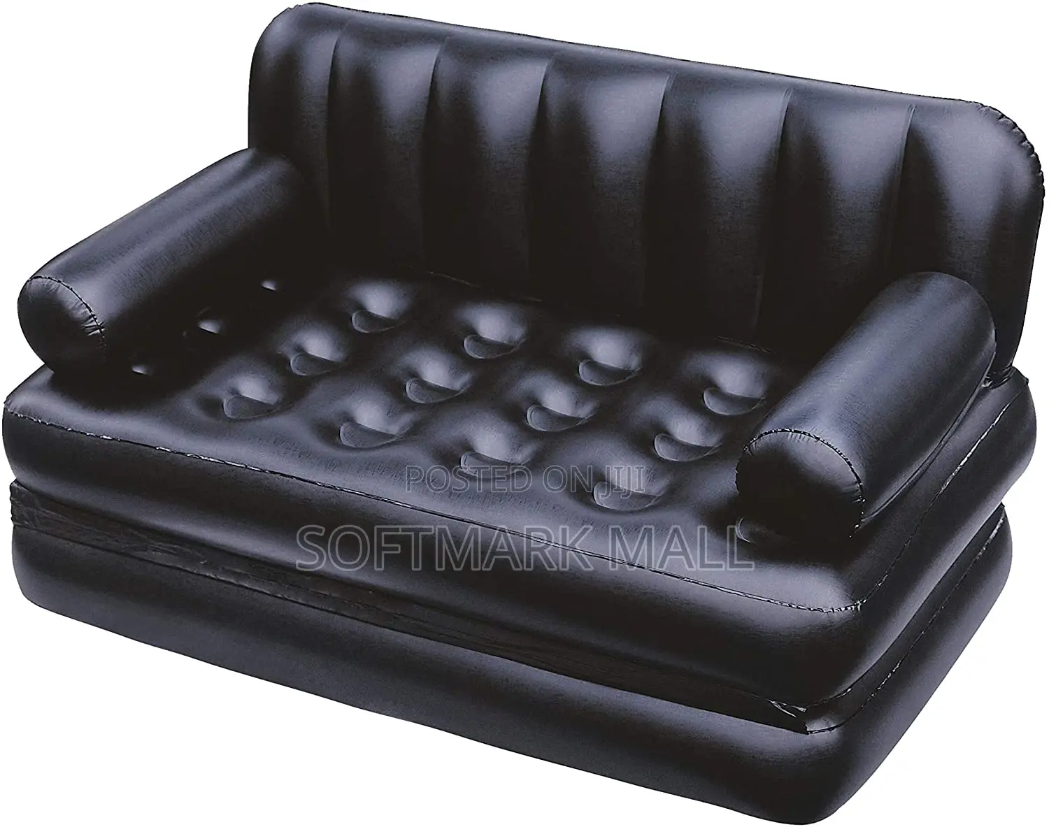 Inflatable Couch With Air Pump -black