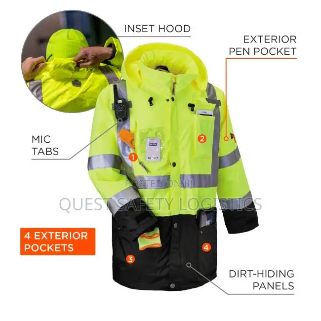 Reflective Cold Room Jacket