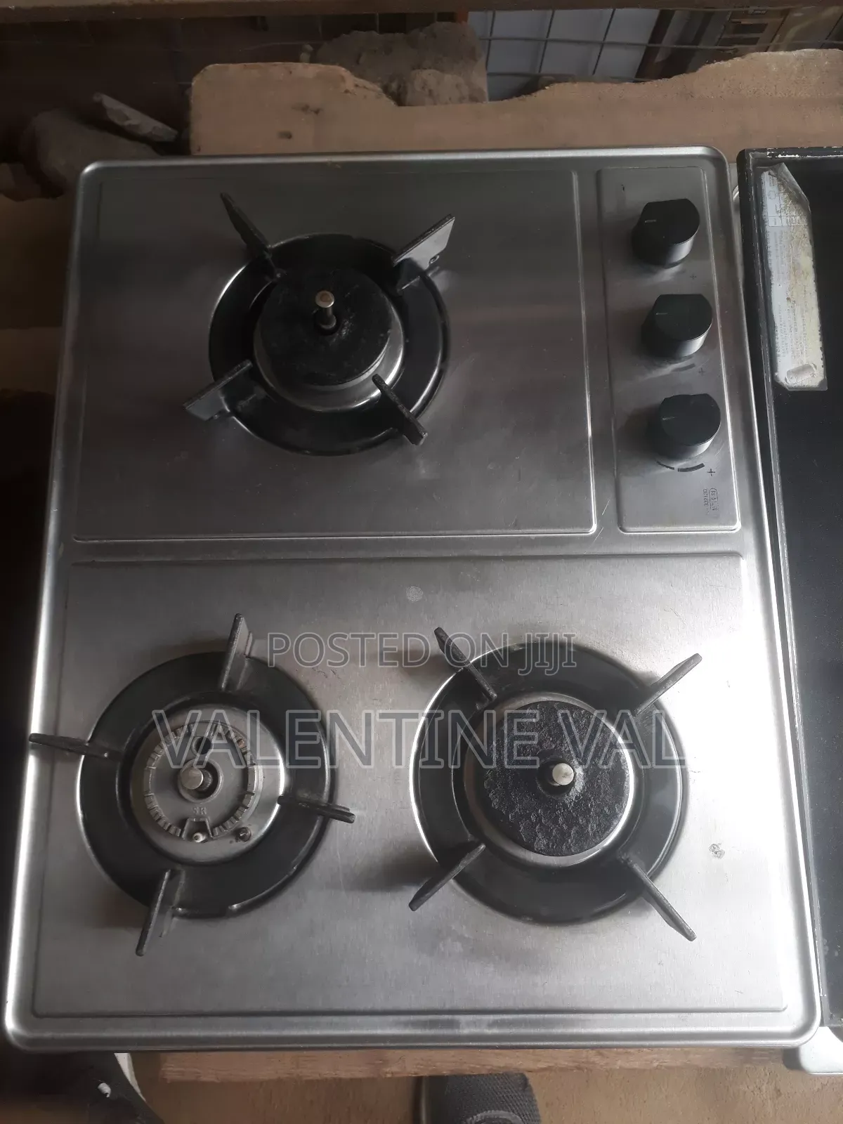Stainless Steel 3 Burners Table Top Stove