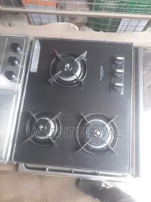 Glass 3 Burners Table Top Stove U.K Used
