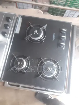 Glass 3 Burners Table Top Stove U.K Used