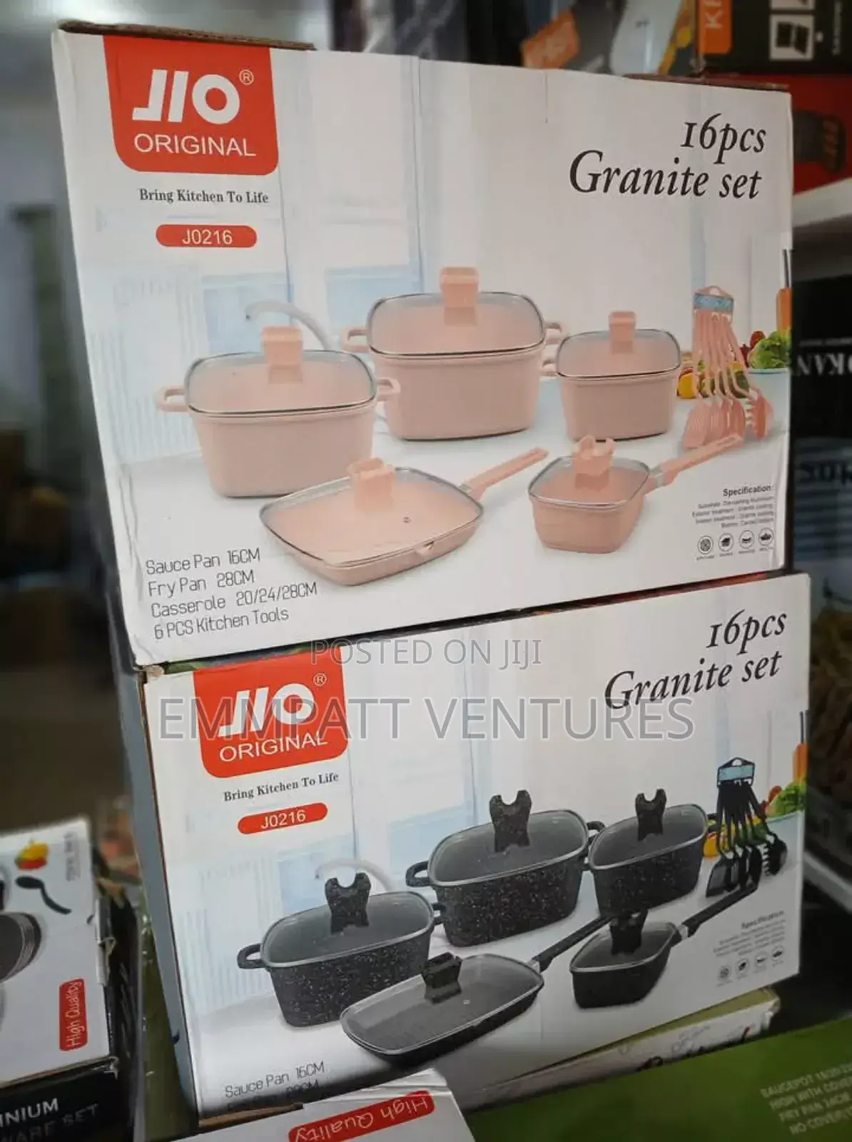 16pcs Granite Set