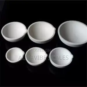 Melting Ceramic Crucible Set of 2 for Gold Silver Copper
