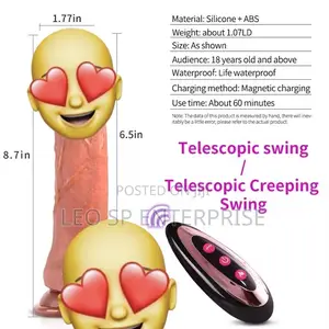 8.7 Inches Vibrating Dildo With Remote