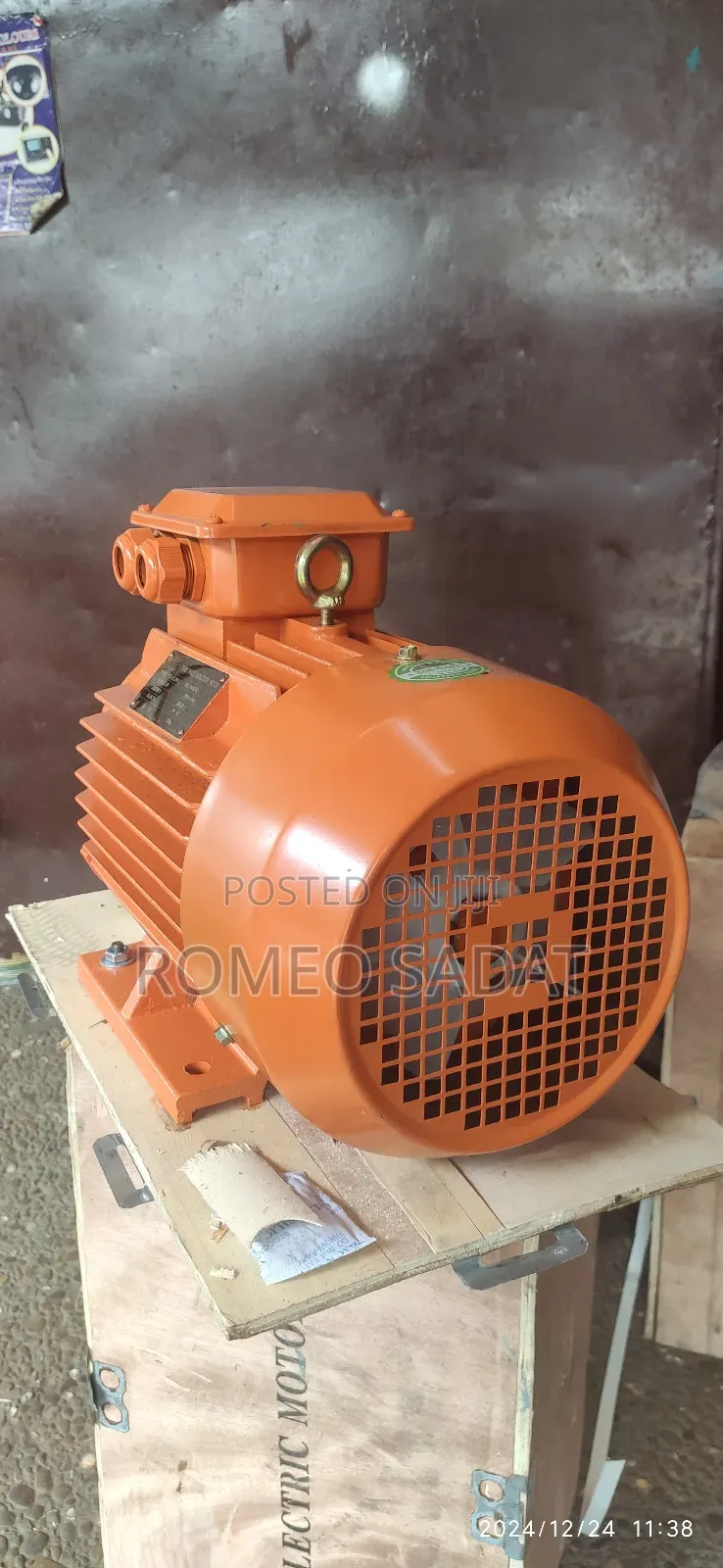 5.5 Three Phase Induction Motor 100% Copper