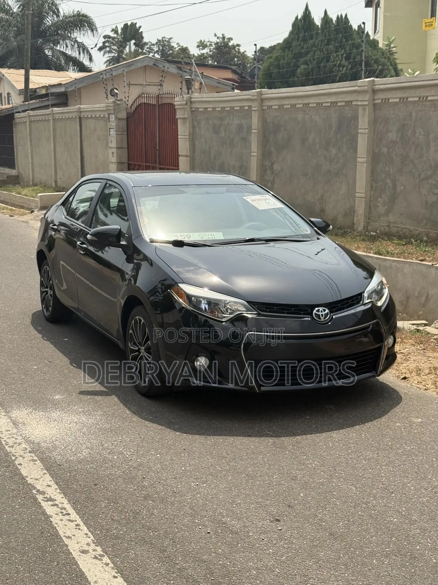 Toyota Corolla S 4dr Sedan (1.8L 4cyl CVT) 2015 Black