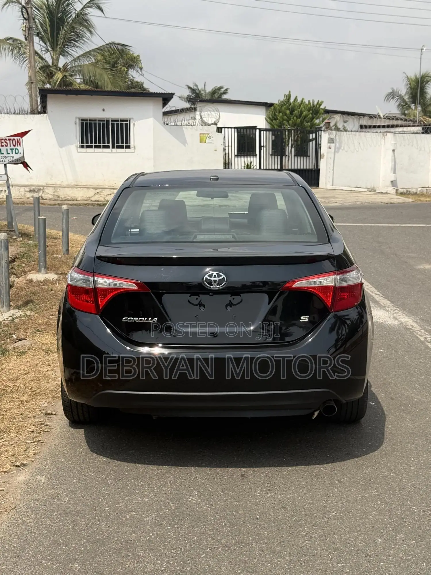 Toyota Corolla S 4dr Sedan (1.8L 4cyl CVT) 2015 Black