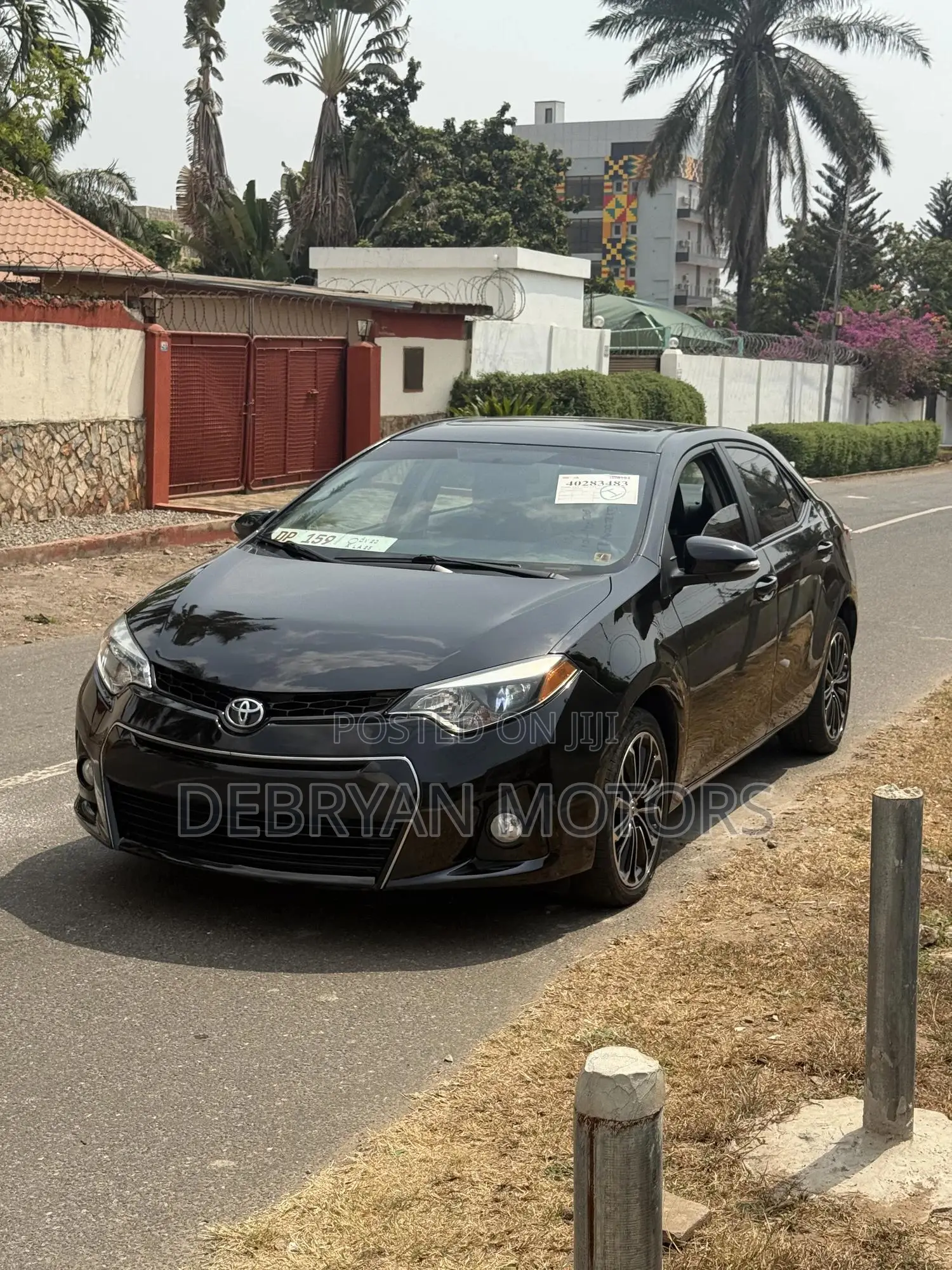 Toyota Corolla S 4dr Sedan (1.8L 4cyl CVT) 2015 Black