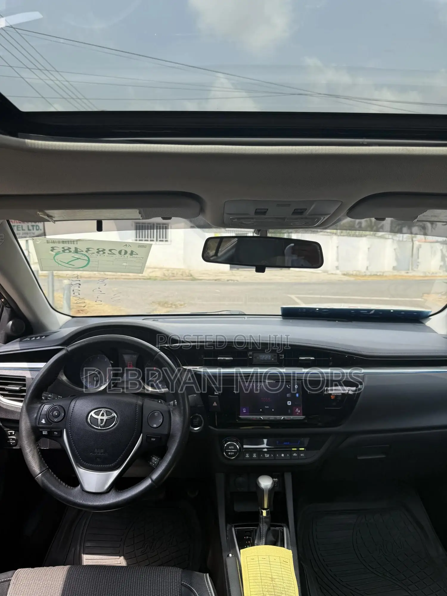 Toyota Corolla S 4dr Sedan (1.8L 4cyl CVT) 2015 Black
