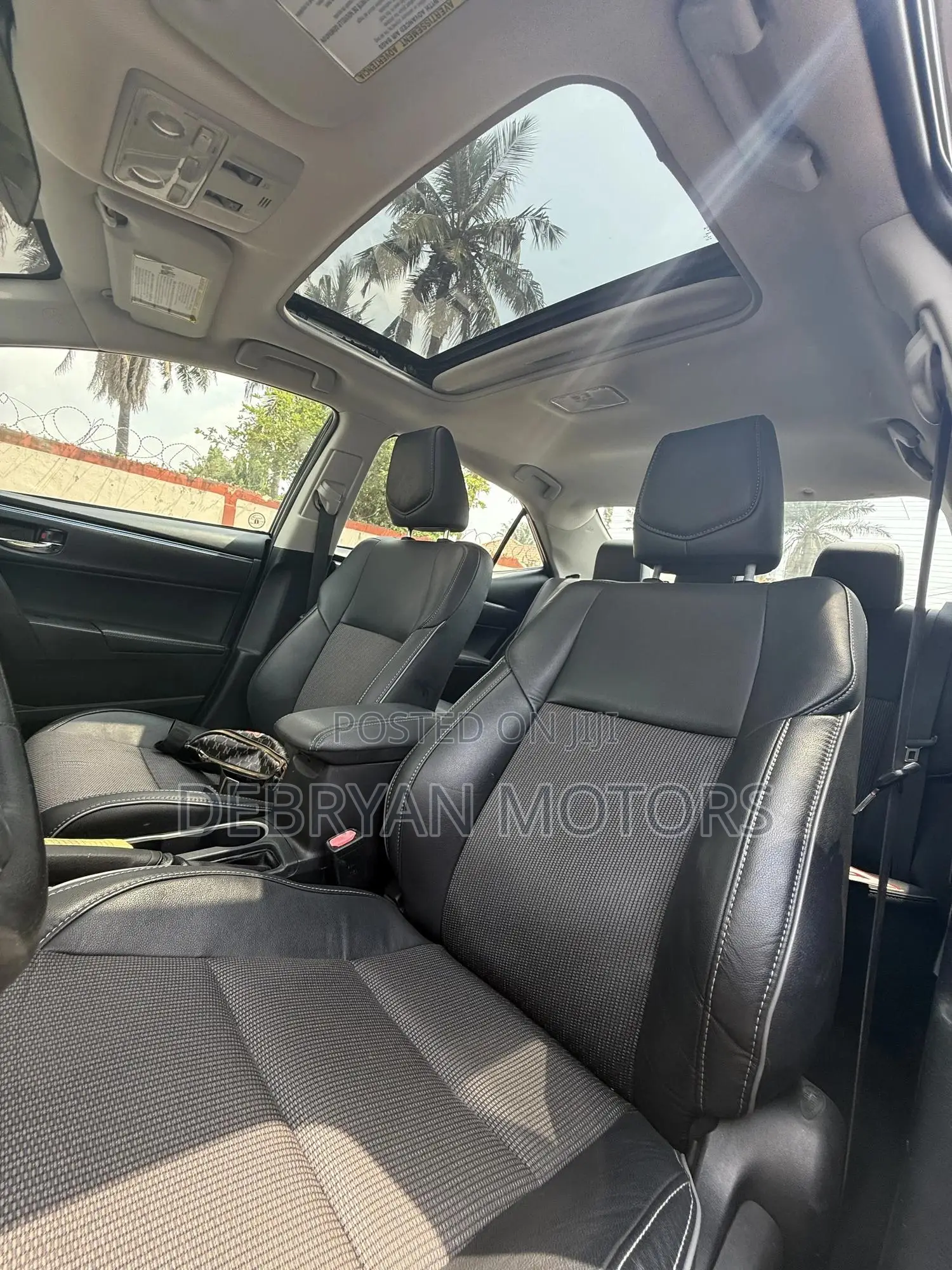 Toyota Corolla S 4dr Sedan (1.8L 4cyl CVT) 2015 Black