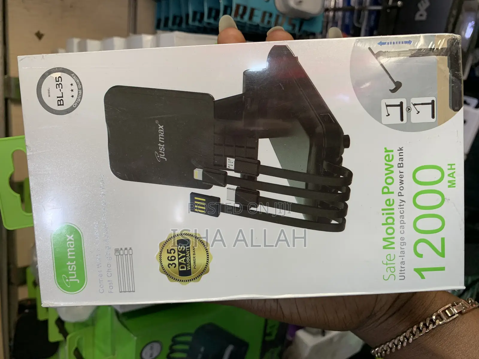 Power Bank Durable. Long Lasting
