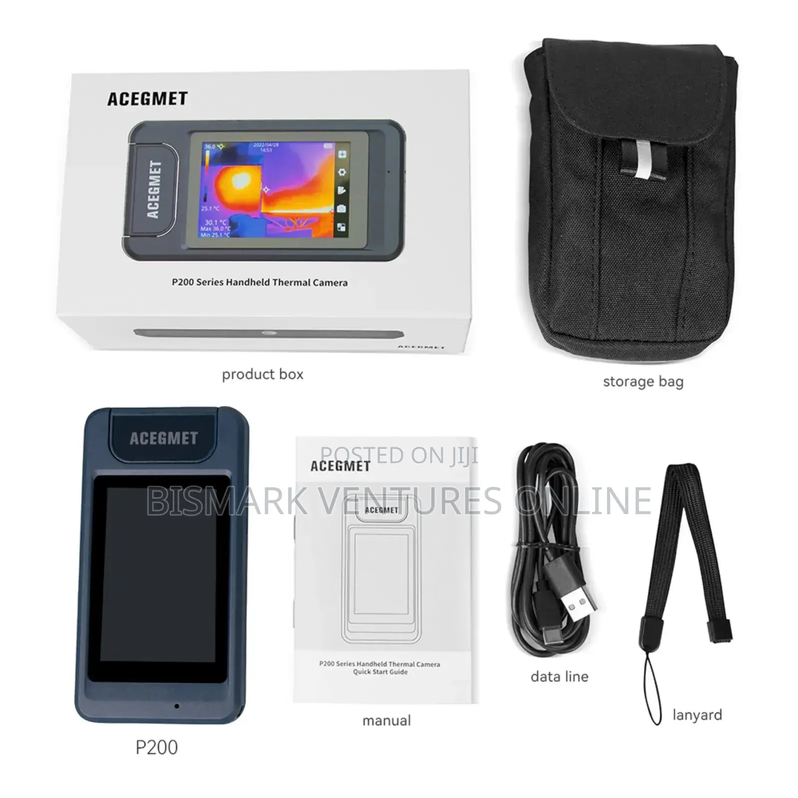 2mp Thermal Camera 200W Visible Light Camera Infrared.