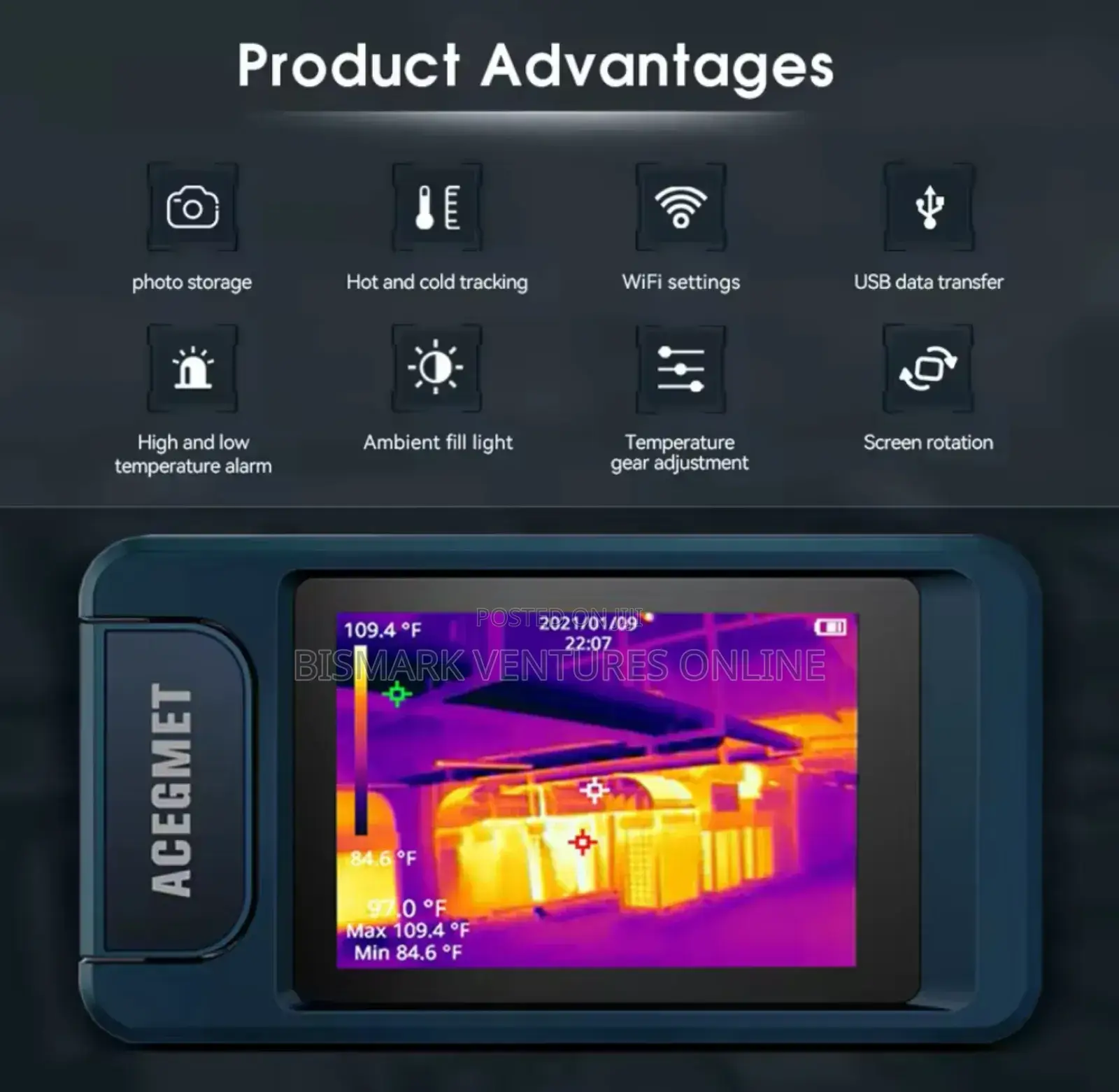 2mp Thermal Camera 200W Visible Light Camera Infrared.