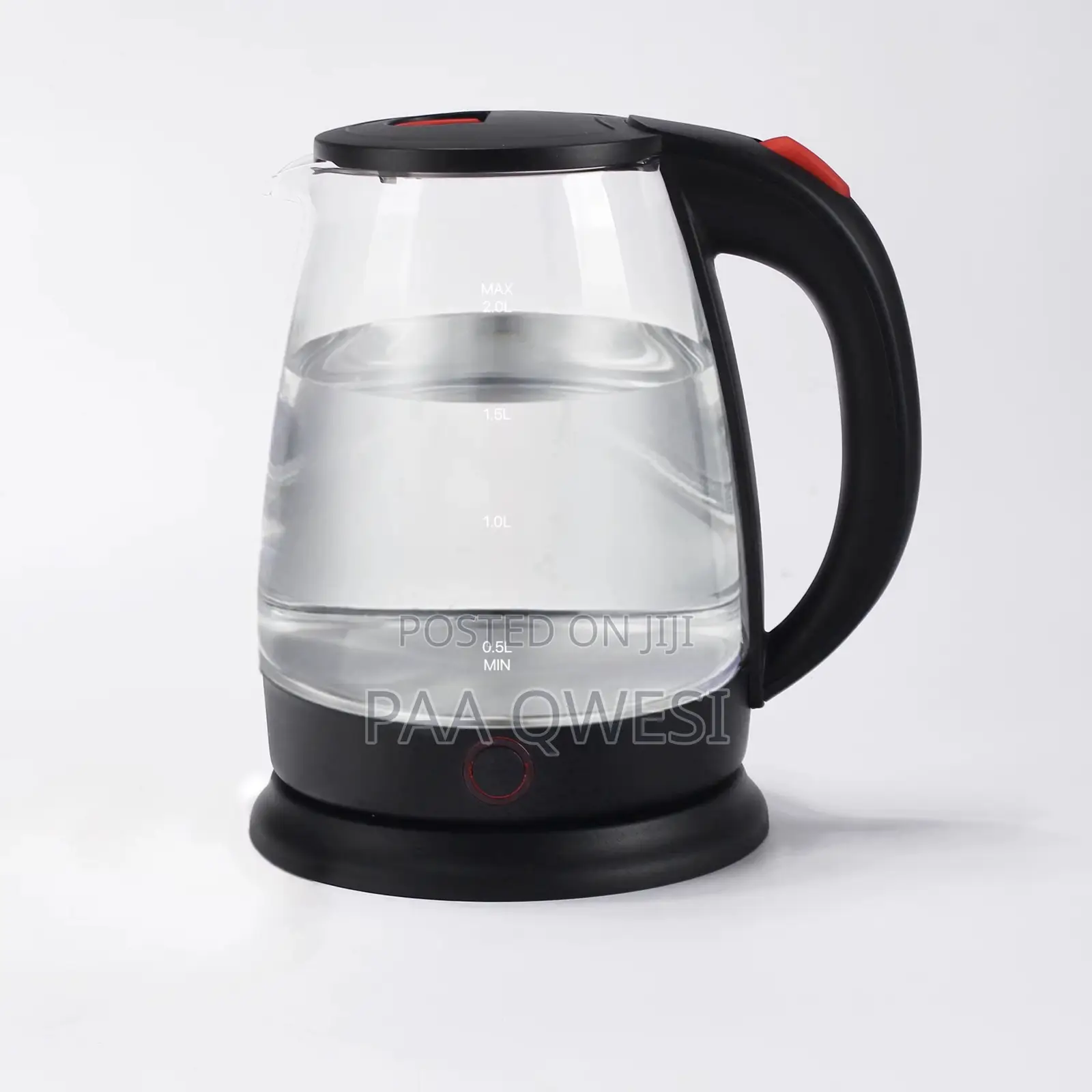 Raf 2.0l Glass Kettle