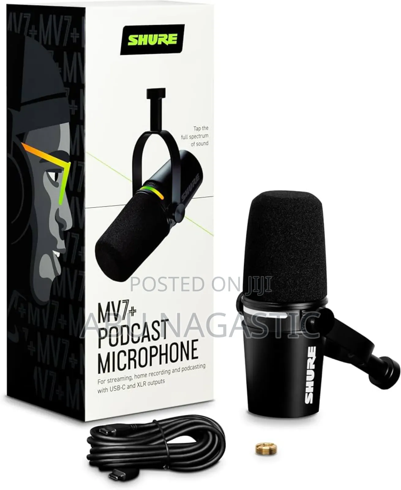 Shure MV7+ Podcast Microphone