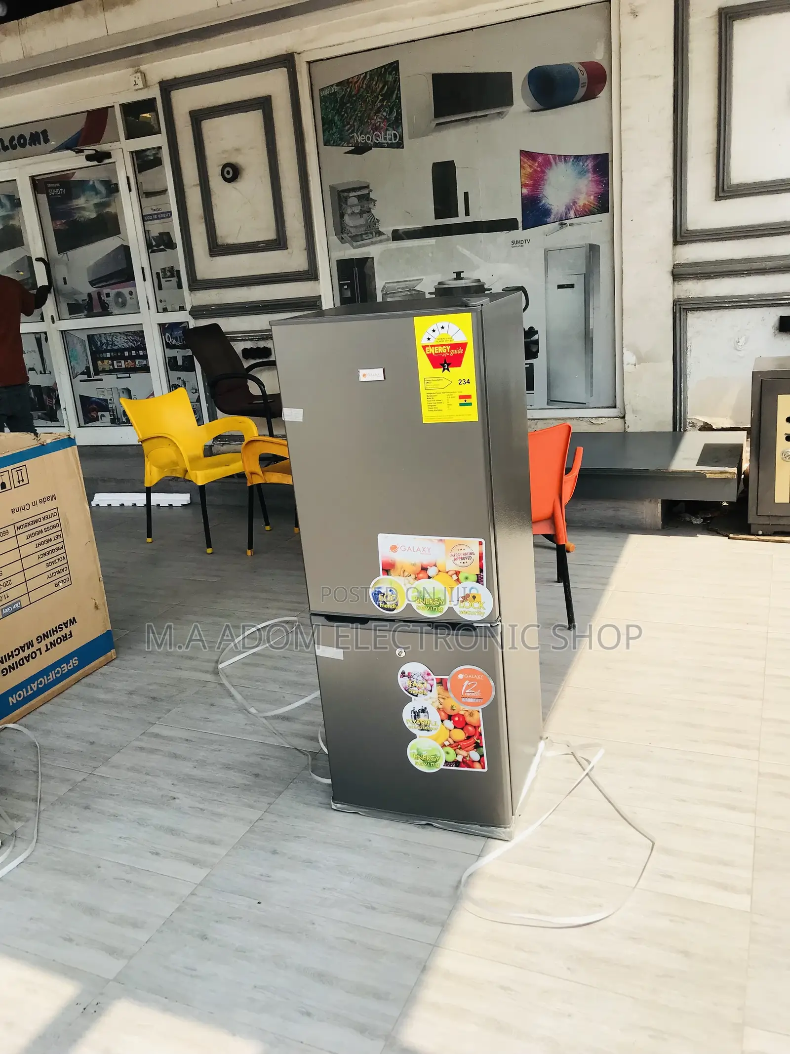 Quality Yet Affordable Galaxy Double Door Fridge(Glx-200bg).