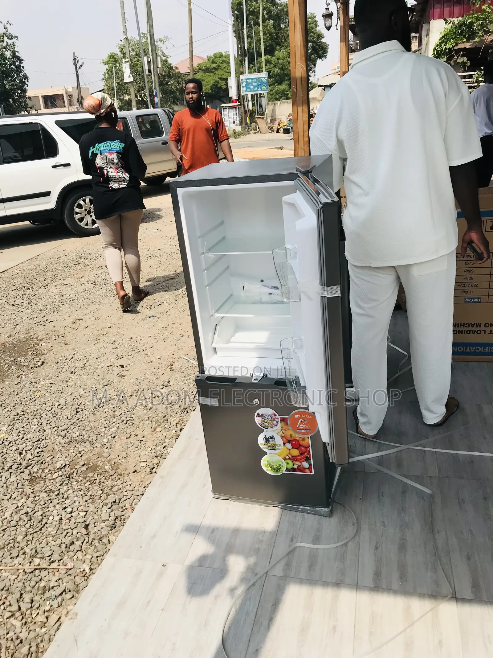 High Quality Galaxy Double Door Refrigerator GLX-200bg.