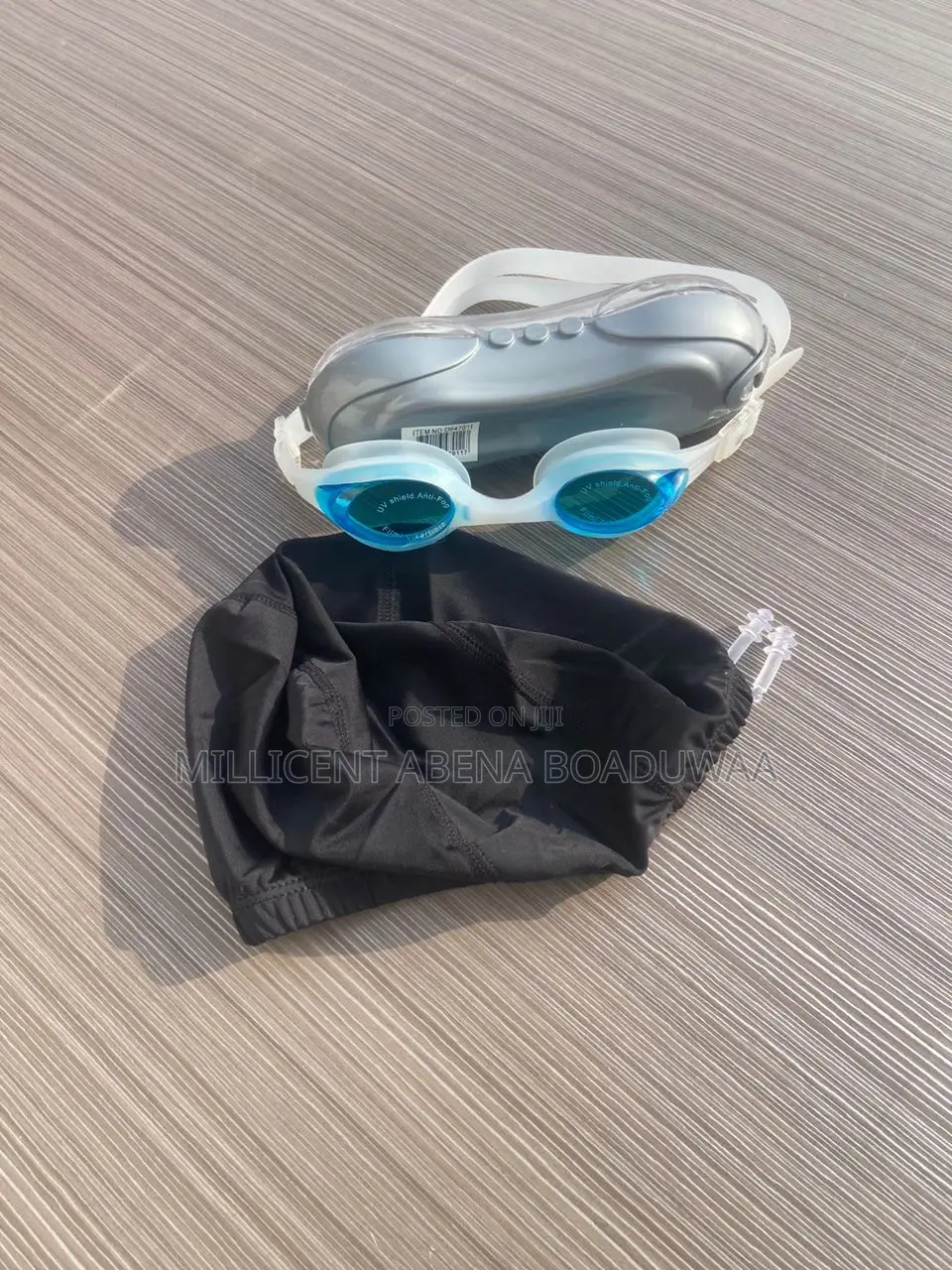 Swimming Goggles With Head Cover