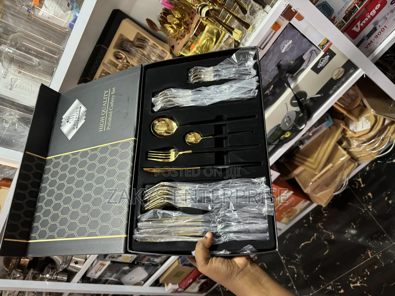 Lux Stainless Steel Cutlery Set 24pcs